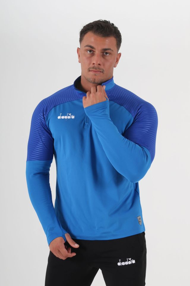 Premium Antrenman Eşofman Üstü Saks