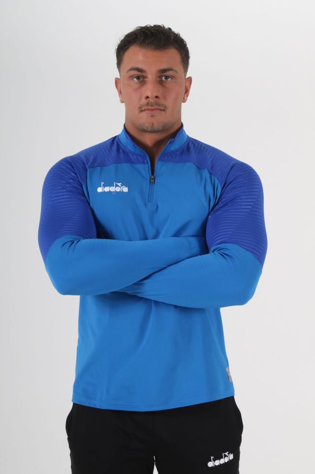 Premium Antrenman Eşofman Üstü Saks