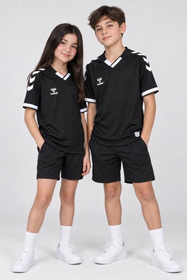 Fast Çocuk Basic Tek Üst Futbol Forma Siyah