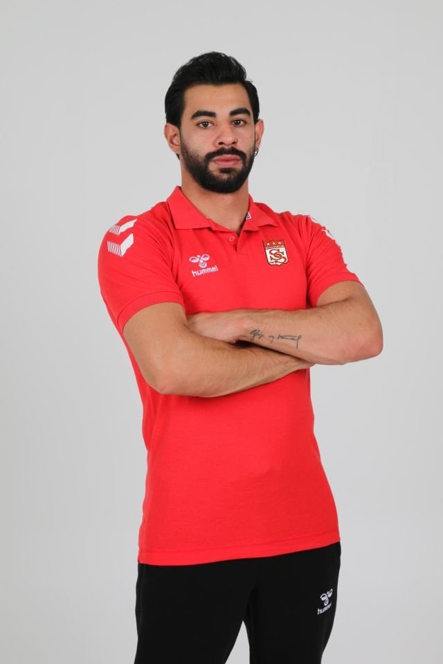 Armin Pamuklu Polo Yaka Tişört Kırmızı Sivasspor