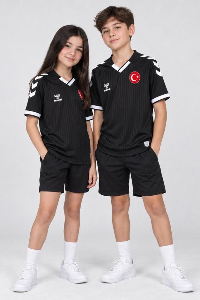 Hummel Fast Milli Takım Çocuk Forma Siyah