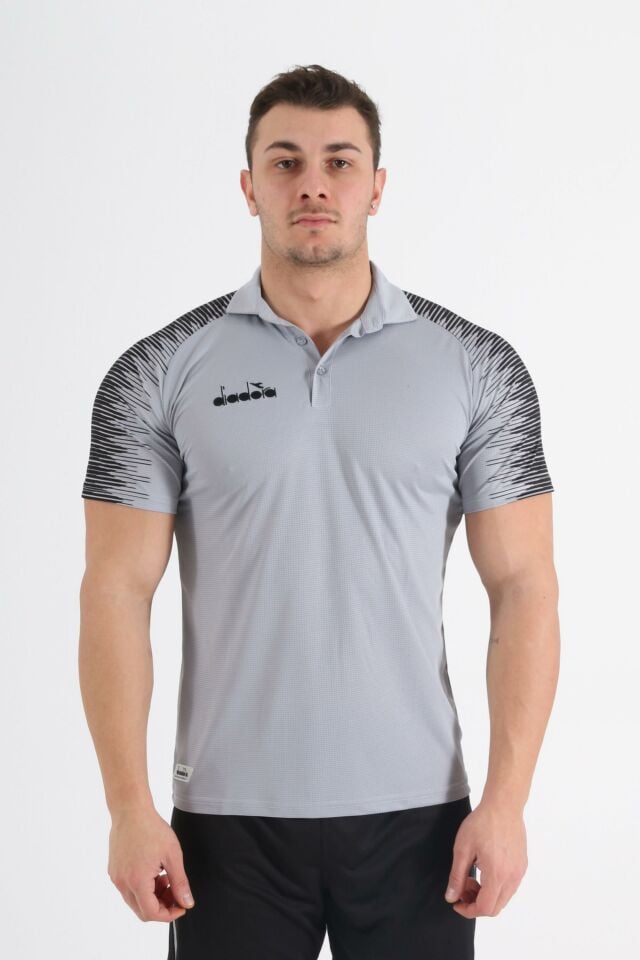 Ritim Kamp Polo Tişört Gri