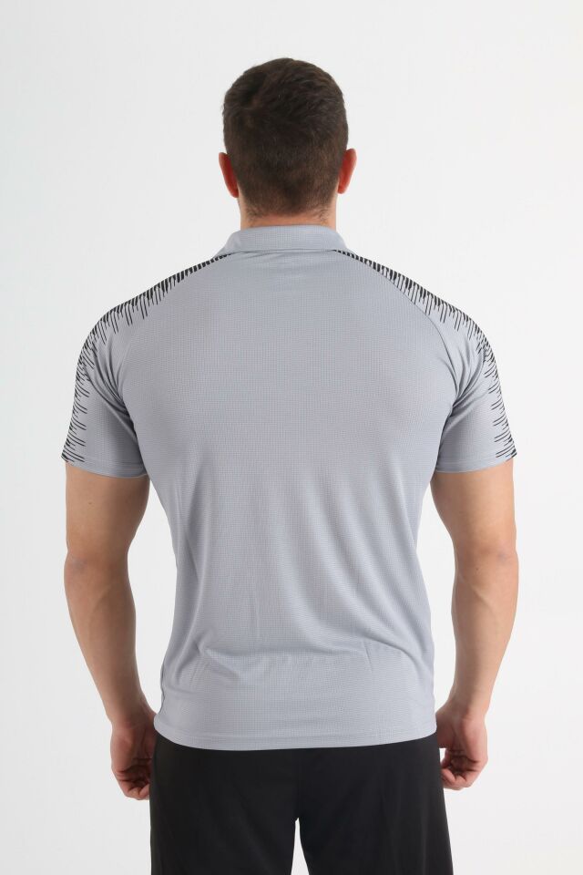 Ritim Kamp Polo Tişört Gri
