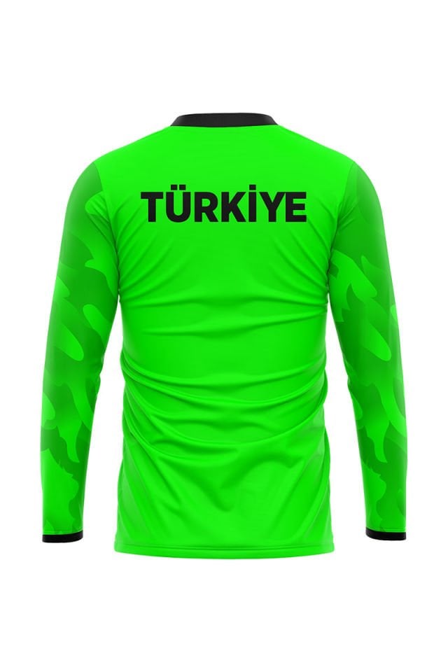 Elegance Milli Takım Kaleci Forma Takımı Neon Yeşil
