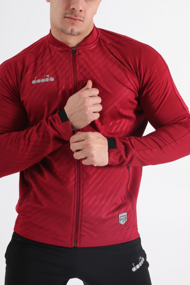 Elite Kamp Eşofman Üstü Bordo