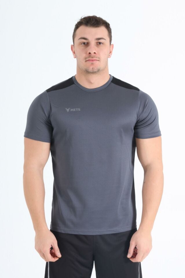 Mets Strike Antrenman T-Shirt Antrasit