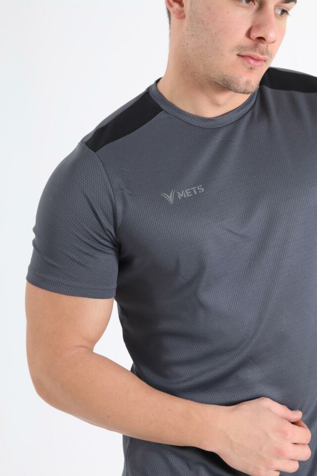 Mets Strike Antrenman T-Shirt Antrasit