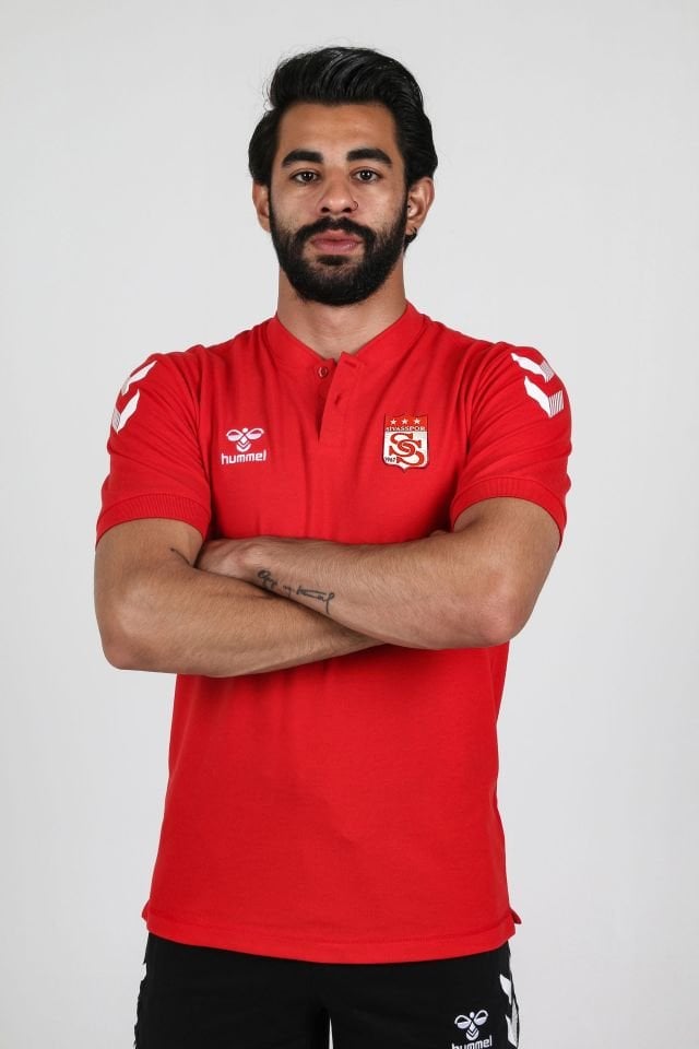 Armin Pamuklu Bebe Yaka Tişört Kırmızı Sivasspor