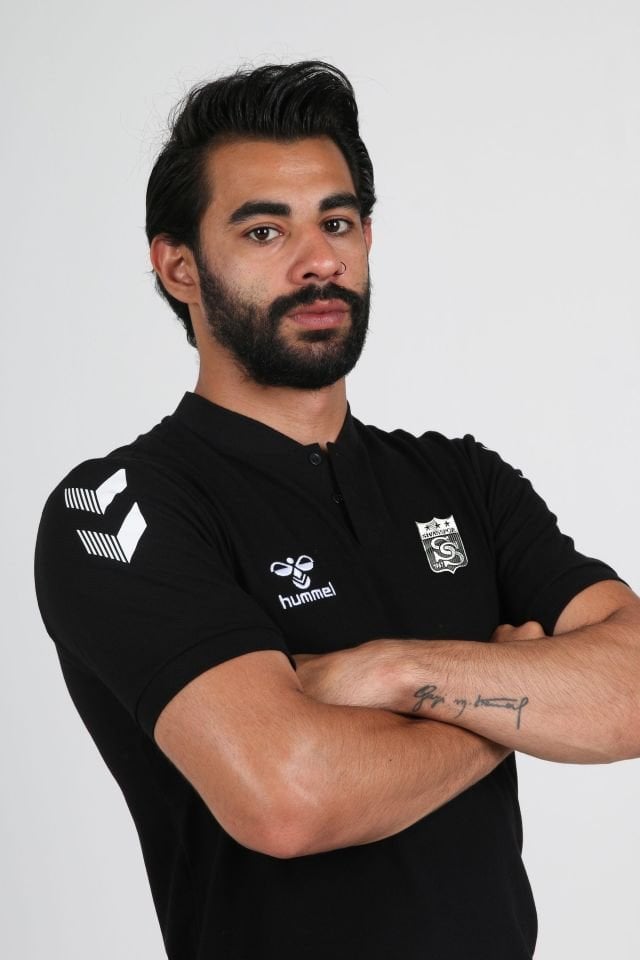 Armin Pamuklu Bebe Yaka Tişört Siyah Sivasspor