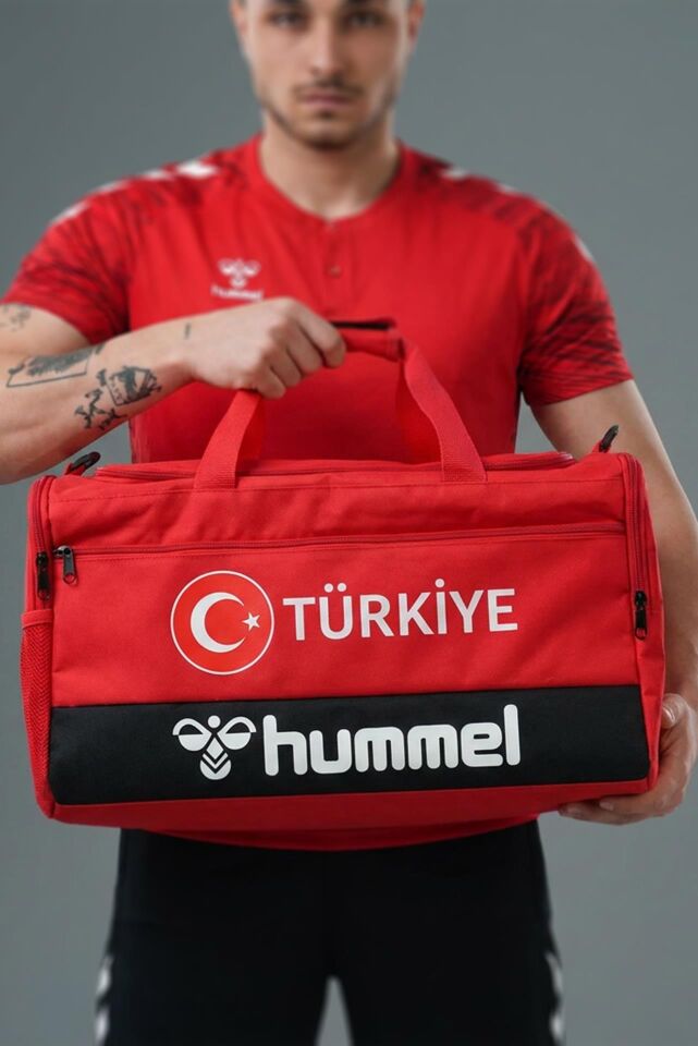 Hummel Asos Milli Takım Spor Çantası Kırmızı