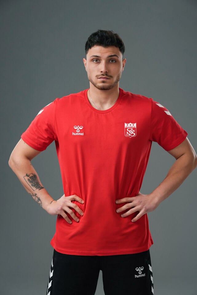 Armin Pamuklu Antrenman Tişört Kırmızı Sivasspor