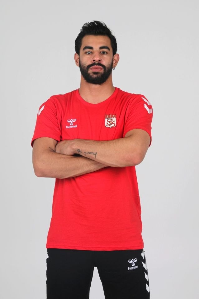 Armin Pamuklu Antrenman Tişört Kırmızı Sivasspor