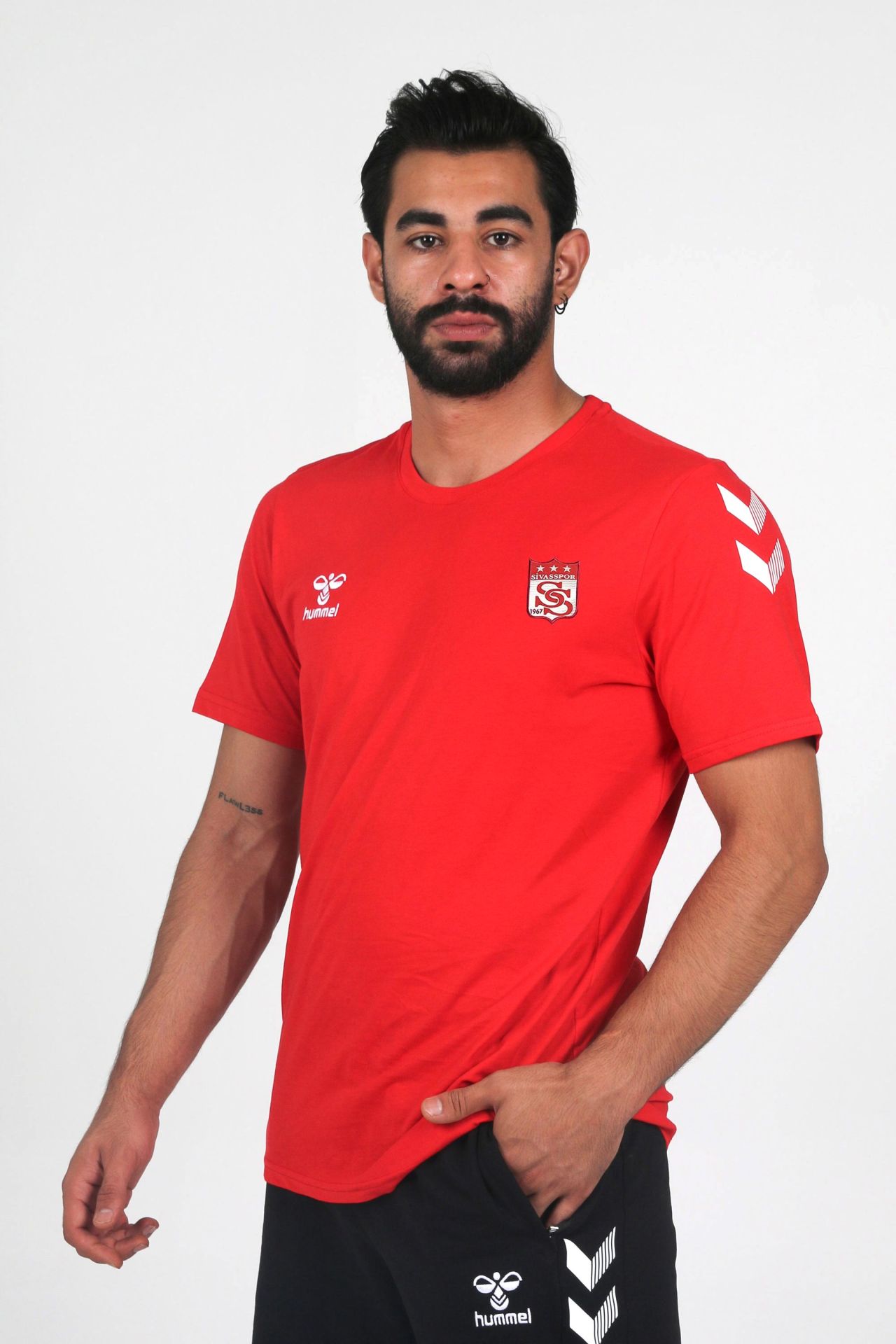 Armin Pamuklu Antrenman Tişört Kırmızı Sivasspor