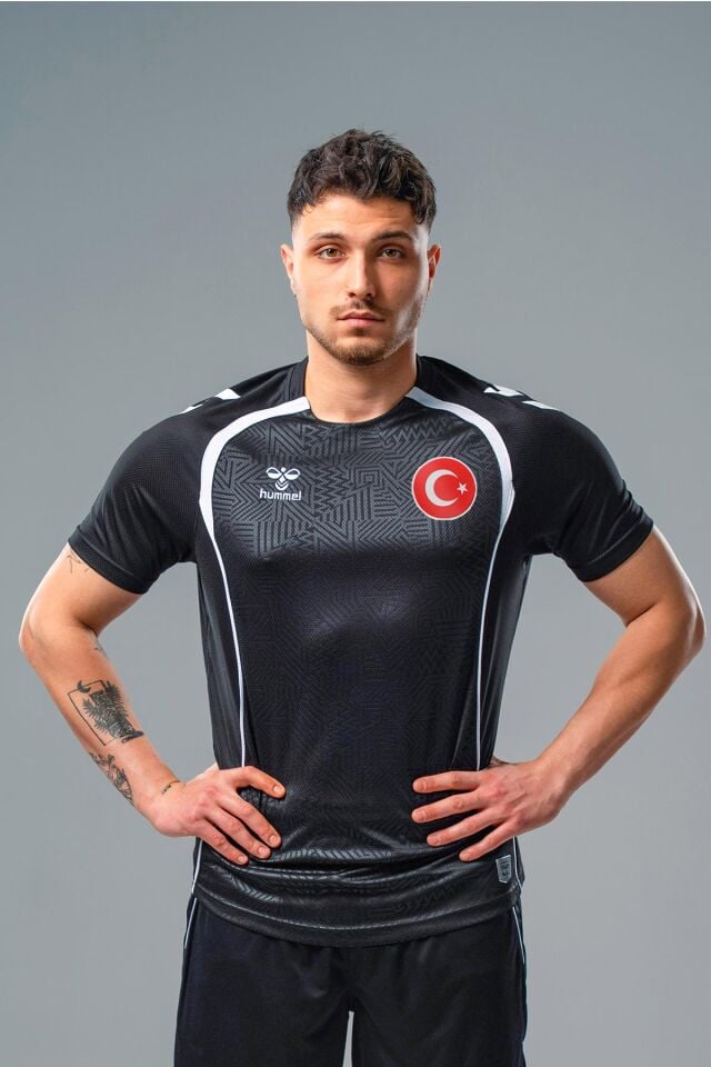 Hummel Target Milli Takım Antrenman Tişört Siyah