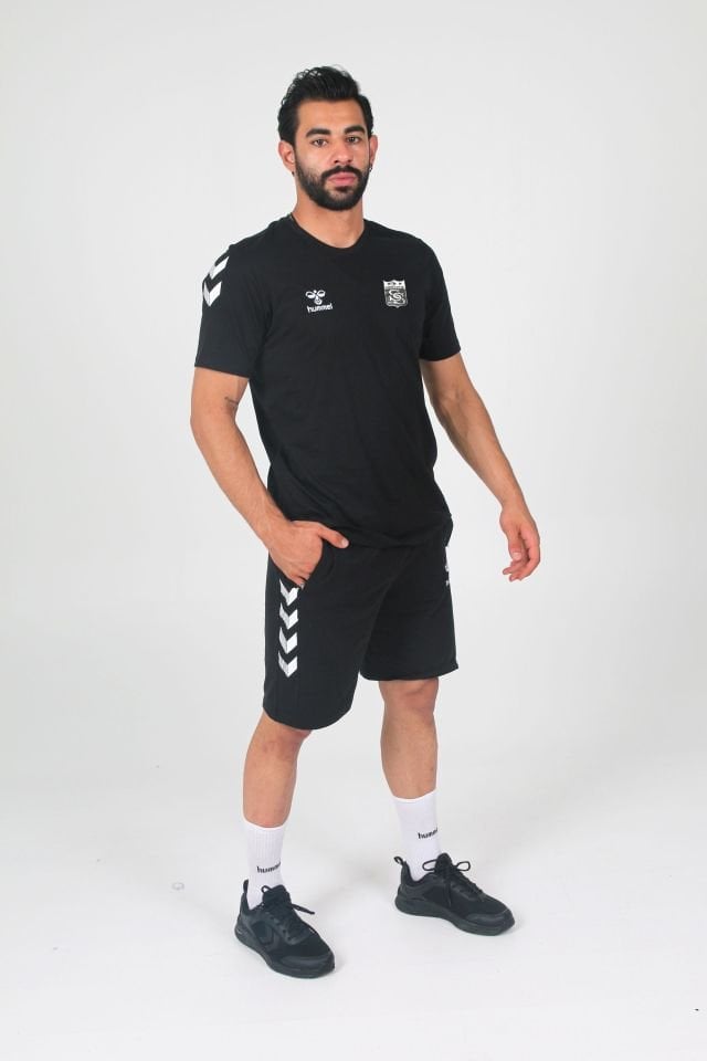 Armin Pamuklu Antrenman Tişört Siyah Sivasspor