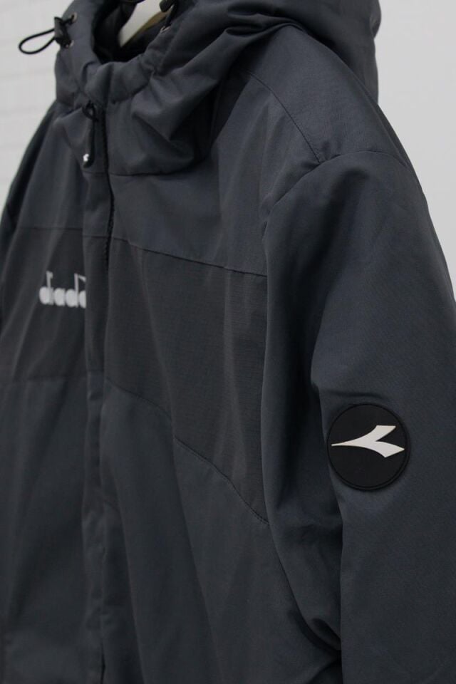 Diadora Alto Anorak Uzun Mont Antrasit