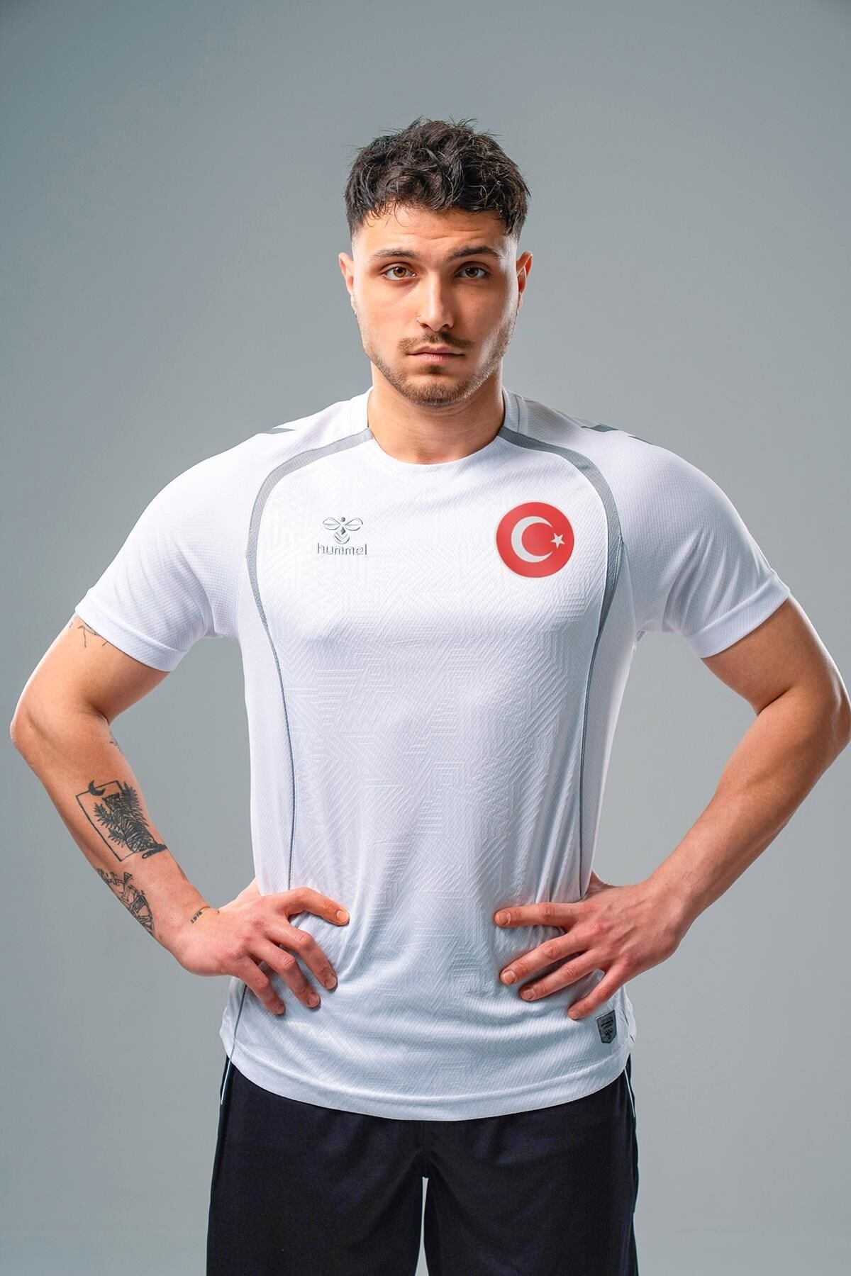Hummel Target Milli Takım Antrenman Tişört Beyaz