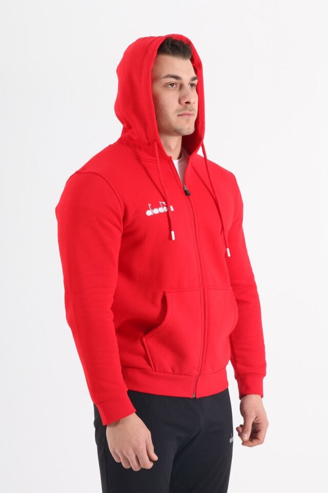 İmola Kapüşonlu Sweatshirt Kırmızı