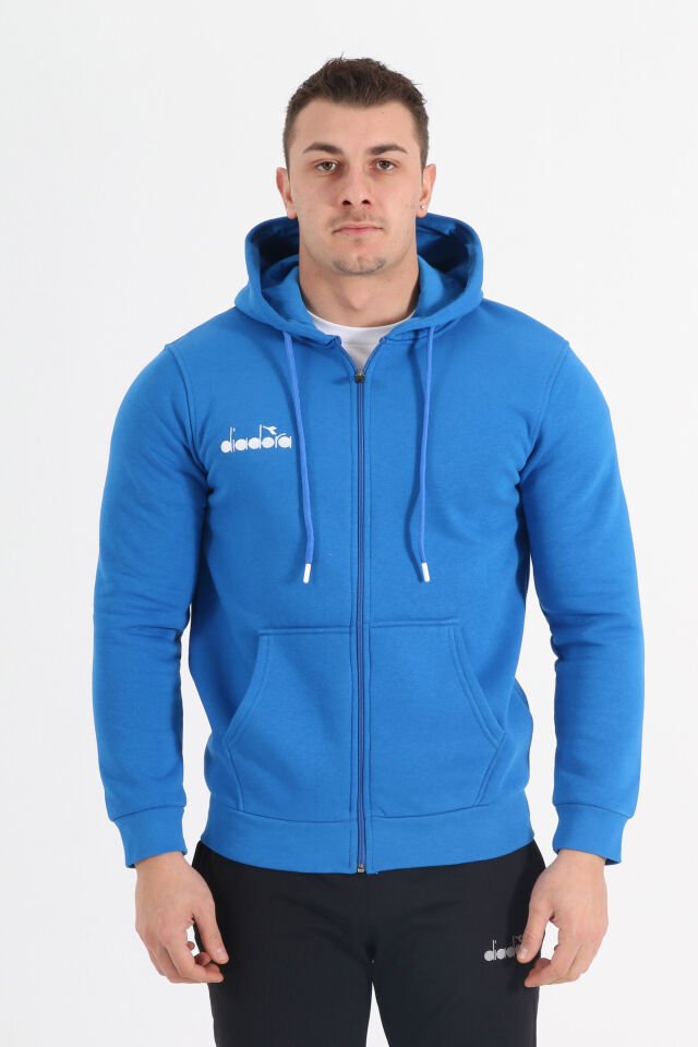 İmola Kapüşonlu Sweatshirt Saks Mavi