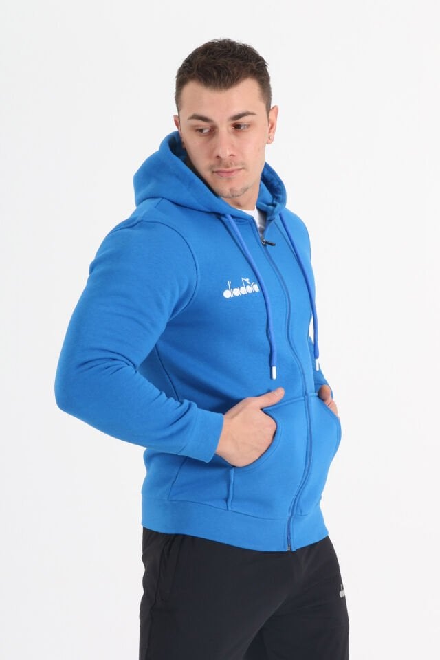 İmola Kapüşonlu Sweatshirt Saks Mavi