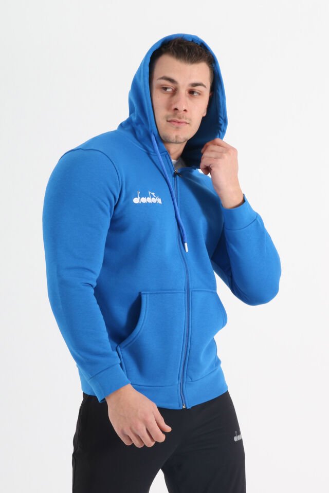 İmola Kapüşonlu Sweatshirt Saks Mavi