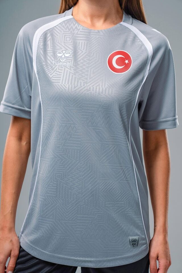 Hummel Target Milli Takım Antrenman Tişört Gri