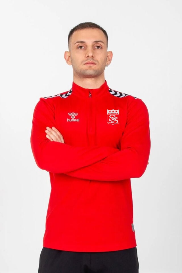 Otantik Sivasspor Antrenman Eşofman Üstü Kırmızı