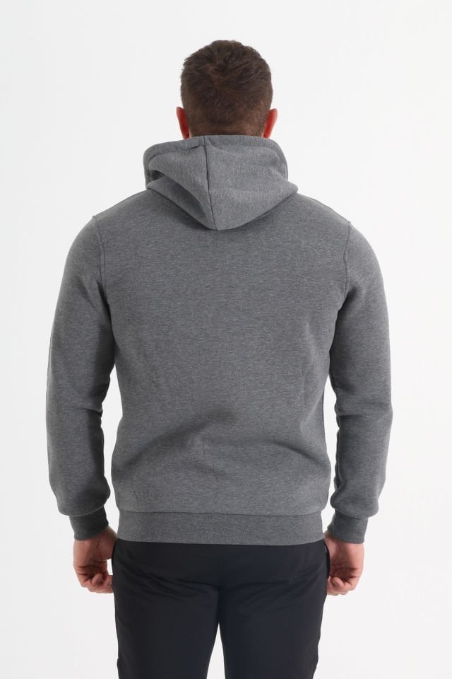 Diadora İmola Kapüşonlu Sweatshirt Antrasit