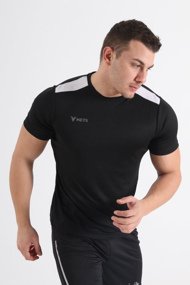 Mets Strike Antrenman T-Shirt Siyah Erkek