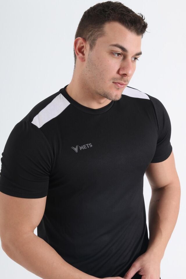Mets Strike Antrenman T-Shirt Siyah Erkek