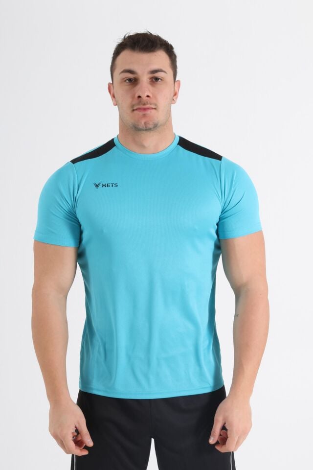 Mets Strike Antrenman T-Shirt Turkuaz
