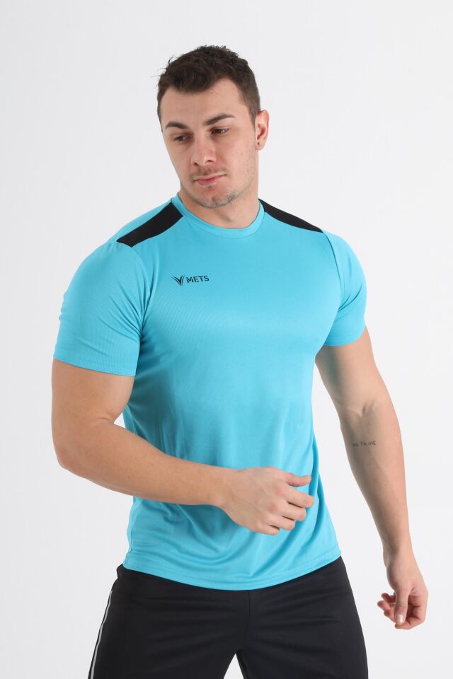 Mets Strike Antrenman T-Shirt Turkuaz