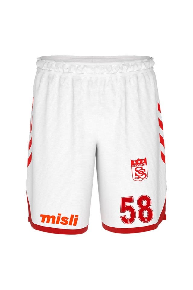 Sivasspor Maç Şortu Beyaz 24/25
