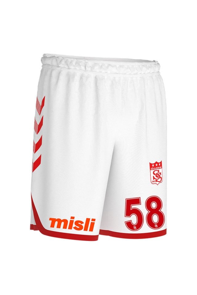 Sivasspor Profesyonel Maç Şortu Beyaz