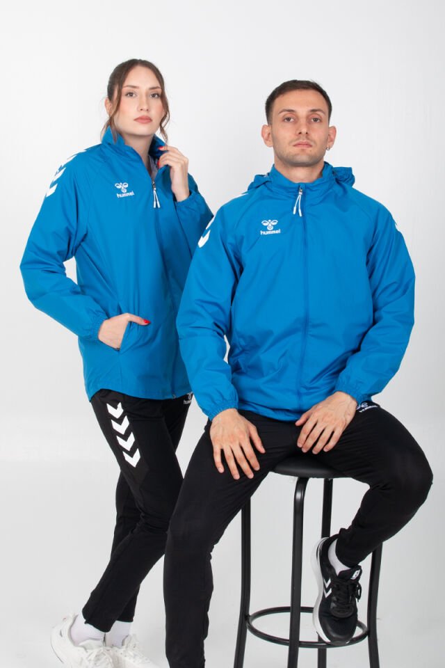 Line Yağmurluk Saks Mavi