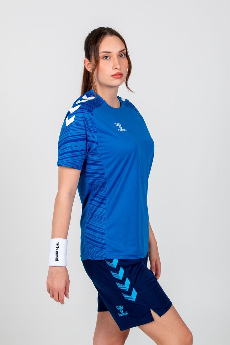 Line Antrenman Tişört Mavi