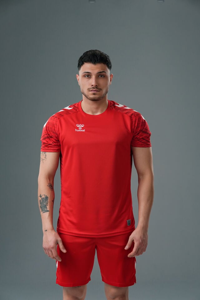 Line Antrenman Tişört Kırmızı