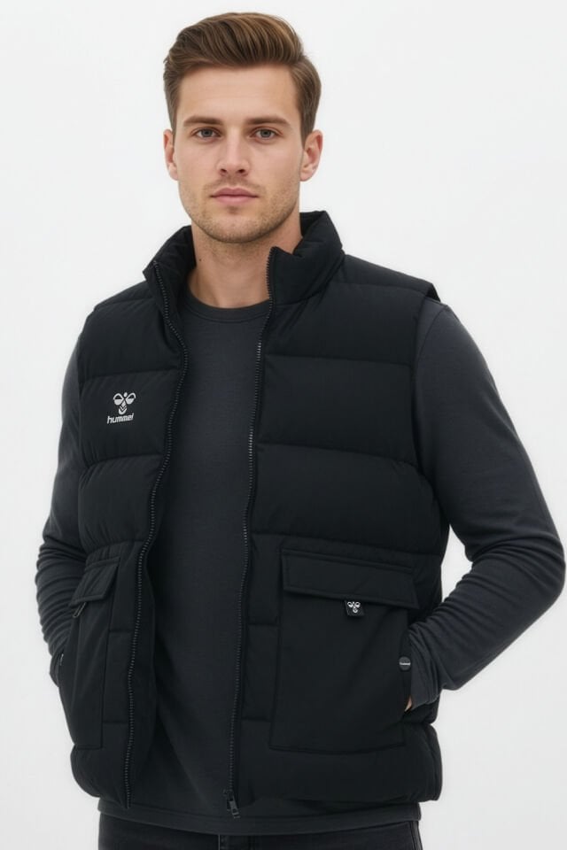 Hummel Line Şişme Yelek Siyah
