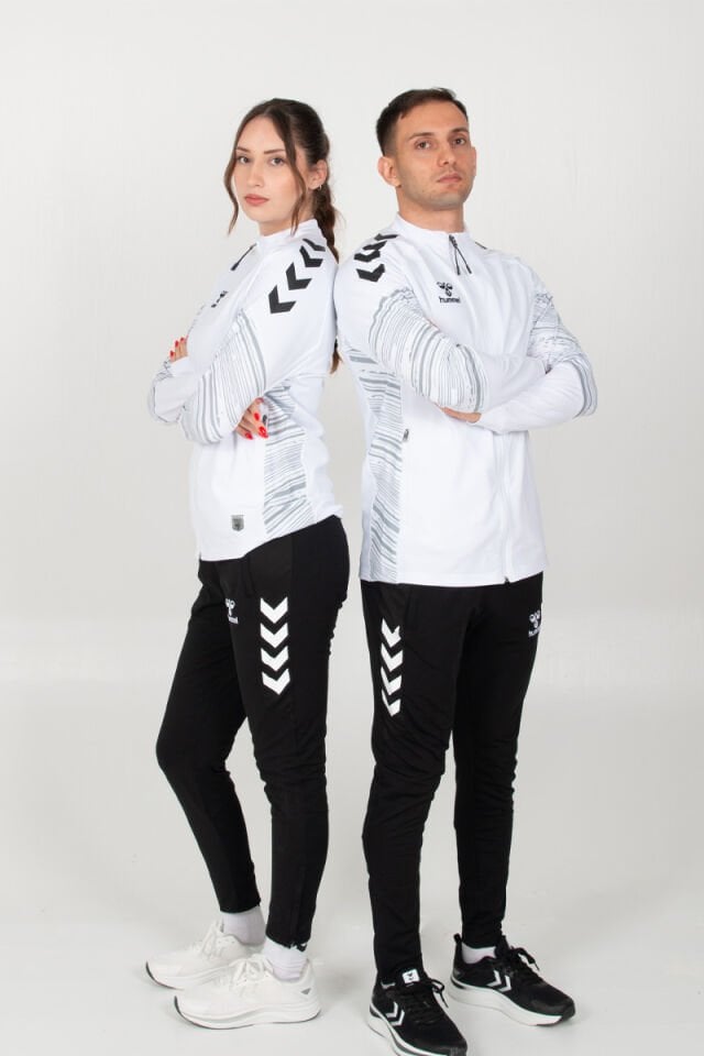 Line Kamp Eşofman Üstü Beyaz