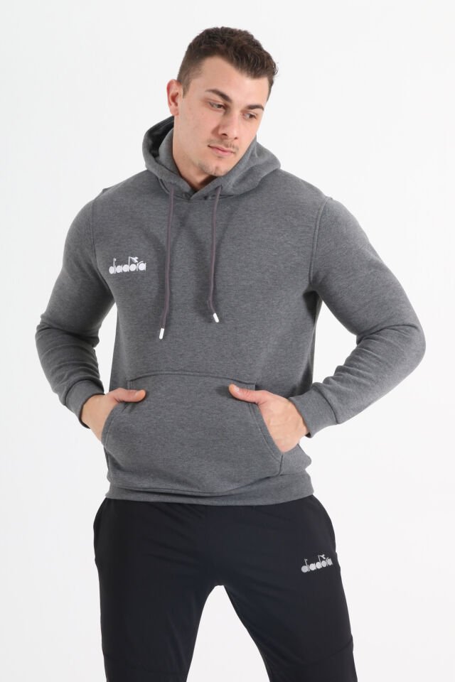 Bergamo Kapüşonlu Hoodie Antrasit