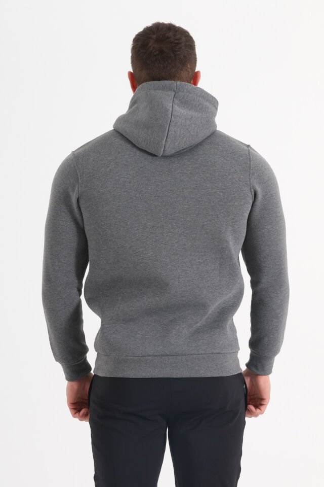 Bergamo Kapüşonlu Hoodie Antrasit