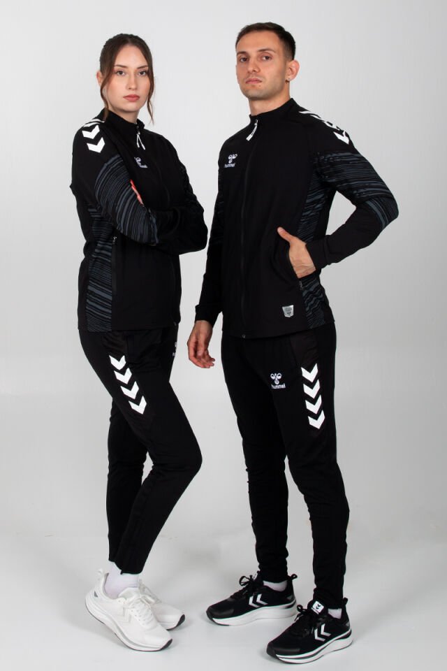 Line Kamp Eşofman Üstü Siyah