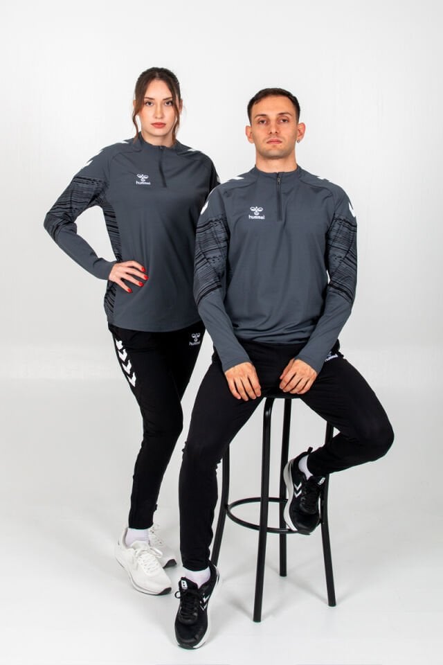 Line Antrenman Eşofman Üstü Antrasit