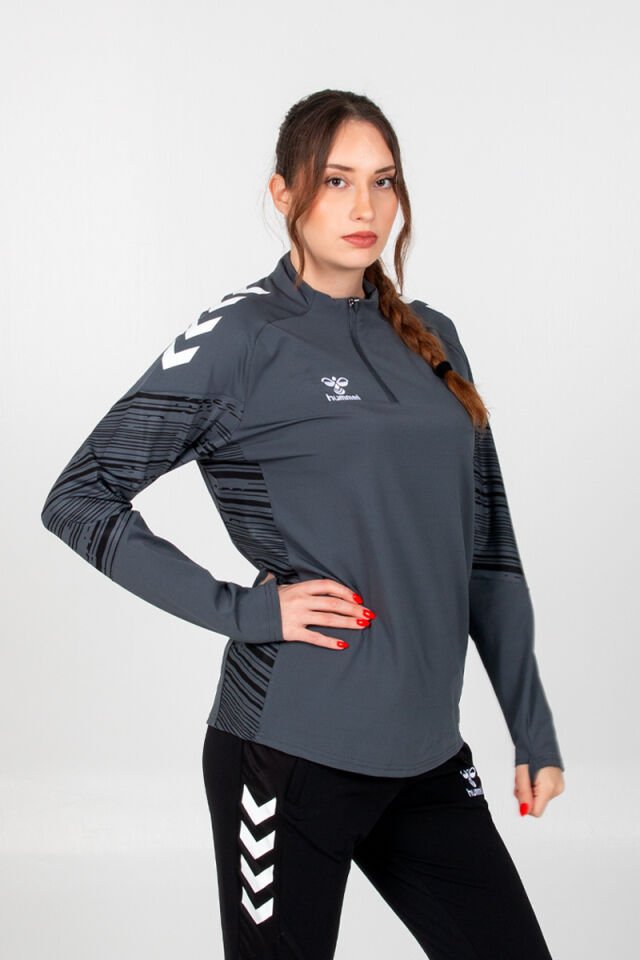 Line Antrenman Eşofman Üstü Antrasit