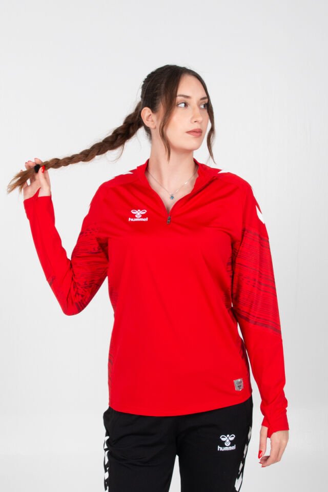 Line Antrenman Eşofman Üstü Kırmızı