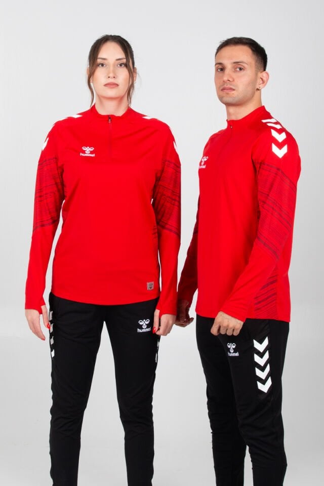 Line Antrenman Eşofman Üstü Kırmızı