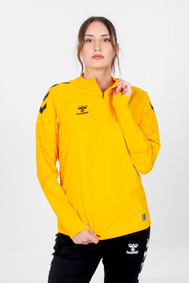 Line Antrenman Eşofman Üstü Sarı