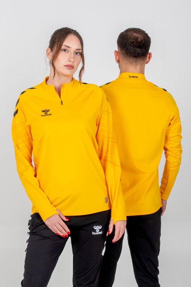 Line Antrenman Eşofman Üstü Sarı