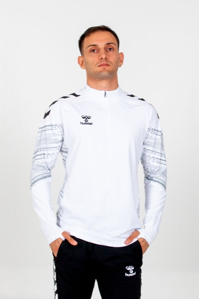 Line Antrenman Eşofman Üstü Beyaz