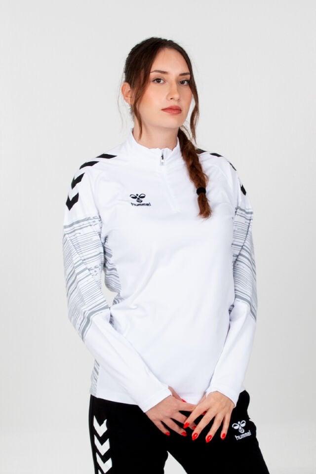 Line Antrenman Eşofman Üstü Beyaz